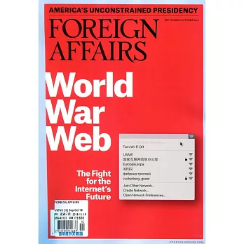 FOREIGN AFFAIRS 9-10月號/2018
