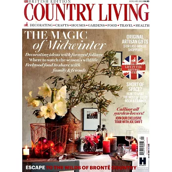 COUNTRY LIVING 英國版 1月號/2019