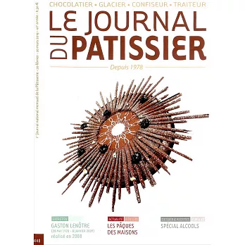 LE JOURNAL DU PATISSIER 第448期 2-3月號/2019