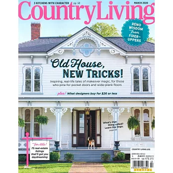 COUNTRY LIVING 美國版 3月號/2020