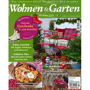 Wohnen & Garten 11月號/2023