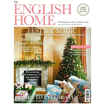 The ENGLISH HOME 1月號/2024