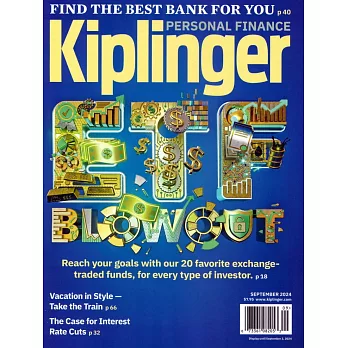 Kiplinger’s PERSONAL FINANCE 9月號/2024