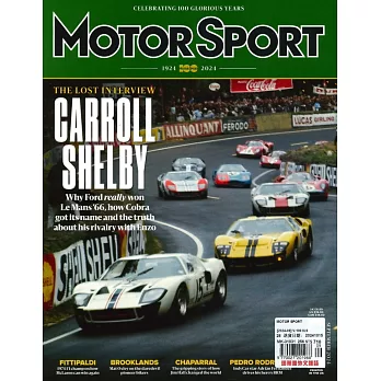 MOTOR SPORT 9月號/2024