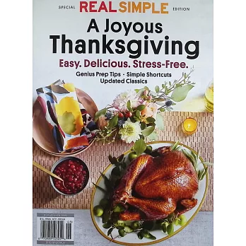 REAL SIMPLE special A Joyous Thanks giving