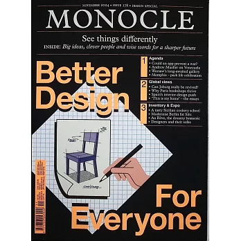 MONOCLE 第178期 11月號/2024