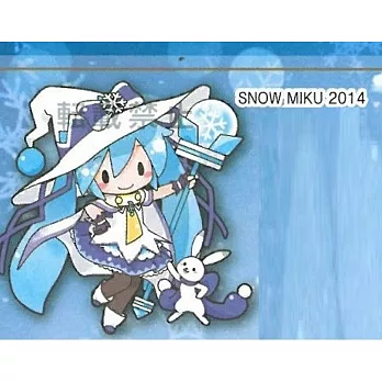 初音未來KCM壓克力吊飾SNOW MIKU：SNOW MIKU 2014