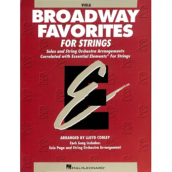 Broadway Favorites for String (viola)