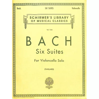 巴哈：六首無伴奏大提琴組曲