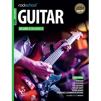 RockSchool系列-電吉他教彈譜級別3附線上音頻網址