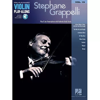 小提琴獨奏系列 第15冊：Stephane Grappelli 附線上音訊檔