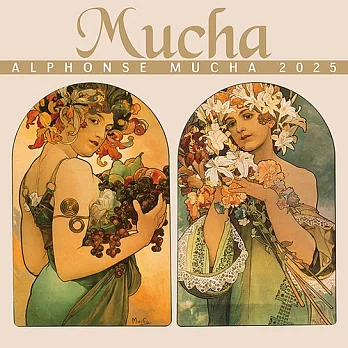 MUCHA慕夏2025年掛曆