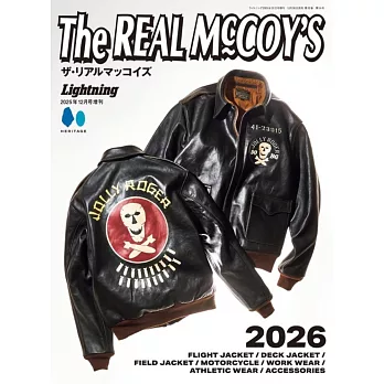 THE REAL McCOY`S服飾收藏圖鑑2026年版