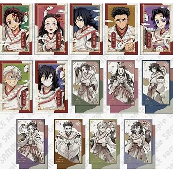鬼滅之刃干支2025巳年相卡（1包）