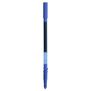 [MUJI 無印良品]按壓膠墨筆芯/針狀/0.38/藍