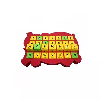 【象盒子】麻辣拼盤ABC（自然發音骰子  附字卡）紅色、黃色、