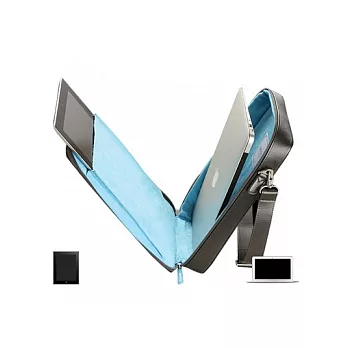 BEFINE MESH VERTICAL SLING MacBook Air 11專用收納保護包-銀灰藍