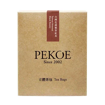 PEKOE精選－台灣花蓮蜜香紅茶．茶包組