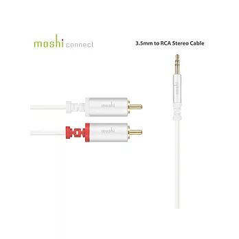 moshi 3.5mm to RCA 立體音源輔助線 ( 公對公 )