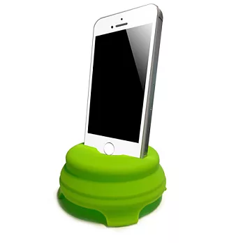Kalo 卡樂創意 馬卡龍折疊擴音底座-iPhone專用(綠)