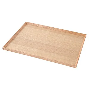 [MUJI 無印良品]木製方形托盤/46×35