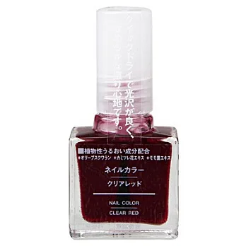 [MUJI 無印良品]指甲油/透明紅.10ml