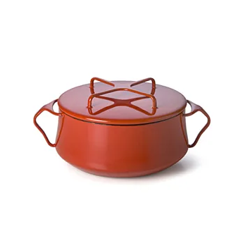 DANSK / Kobenstyle 琺瑯雙耳砂鍋 2QT（紅）