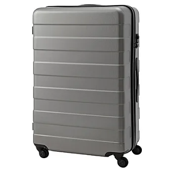 [MUJI 無印良品]四輪硬殼止滑拉桿箱85L深灰