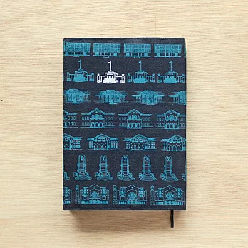 【臺大出版中心 NTU PRESS】臺灣大學版印布書衣。漫步校園‧建築