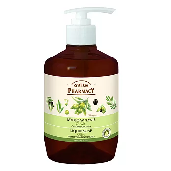 Green Pharmacy草本肌曜 橄欖修護天然草本潔手乳 465ml