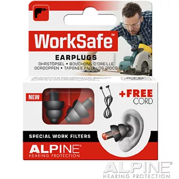 【附原廠耳塞線！ 】 WorkSafe 頂級工作聽力保護耳塞【100%荷蘭原裝進口！】