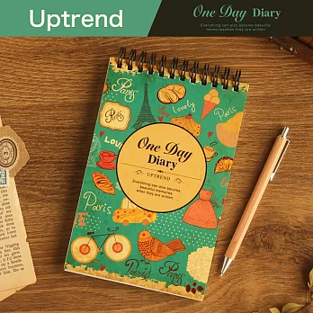 Uptrend one day diary│巴黎小情歌(線圈本)