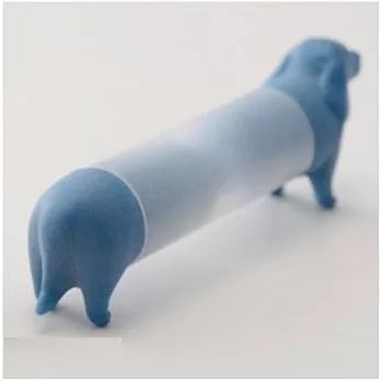 Mimi Pet 臘腸狗造型耳塞（藍）