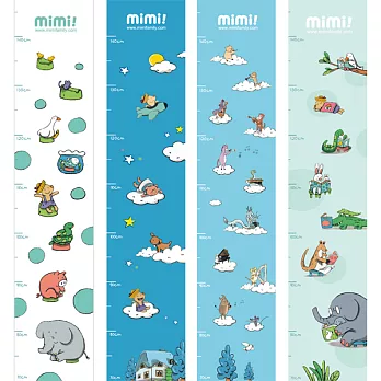 米米創意系列 - 身高尺（四張一組）