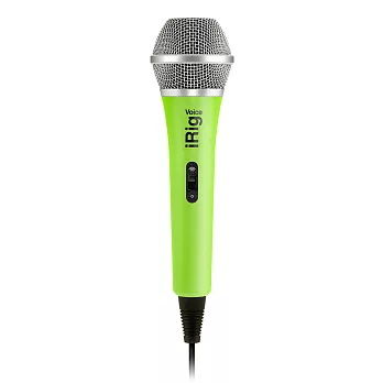 義大利IK Multimedia iRig Voice, K歌專用，練唱幫手，行動麥克風(綠色)