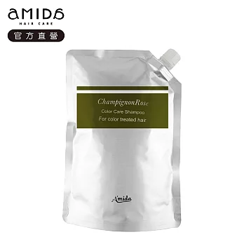 Amida 香檳玫瑰護色洗髮精環保包 1000ml