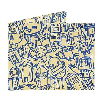 Mighty Wallet(R) 紙皮夾_All Of The Robots