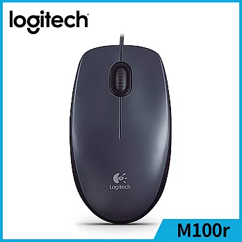 羅技 M100r 有線滑鼠USB