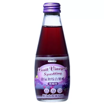 【統一生機】微氣泡綜合果醋-黑醋栗 200ml*6瓶