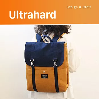 Ultrahard 閱讀作家後背包系列-莫泊桑(藍褐)