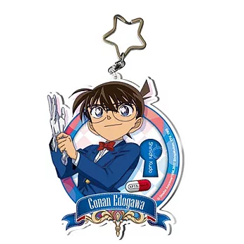 名偵探柯南-大壓克力吊飾-柯南