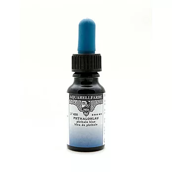 【Rohrer & Klingner |  液態水彩顏料】?菁藍色 _ 12ml