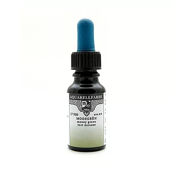 【Rohrer & Klingner |  液態水彩顏料】苔蘚綠色 _ 12ml