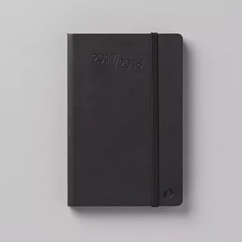 【法國QuoVadis】2018橫式週誌_Velvet(黑)(A6)