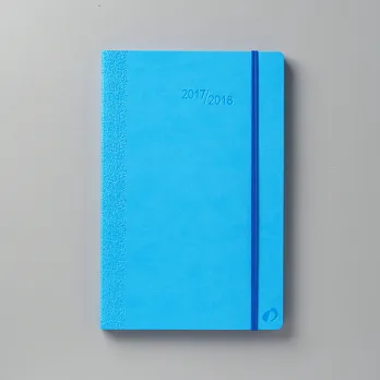 【法國QuoVadis】2018橫式週誌_Velvet(A5)(藍)