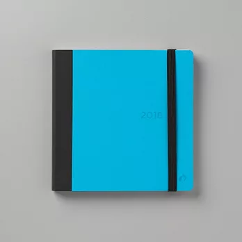 【法國QuoVadis】2018橫式週誌_Soft&color(16x16cm)(淺藍)
