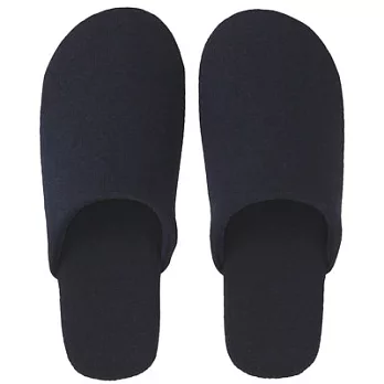 [MUJI無印良品]棉天竺柔軟拖鞋/XL/深藍