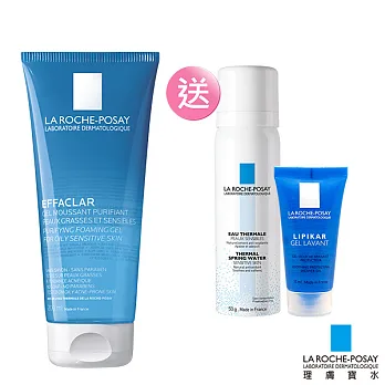 【理膚寶水】青春潔膚凝膠200ml(超值組)
