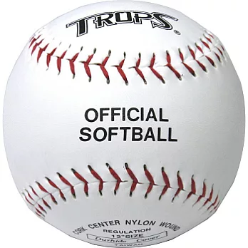(6顆裝)TROPS 4103軟木硬式縫線壘球(比賽用)