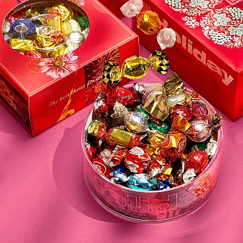 《歐洲假期》什錦煙火夾心巧克力罐 